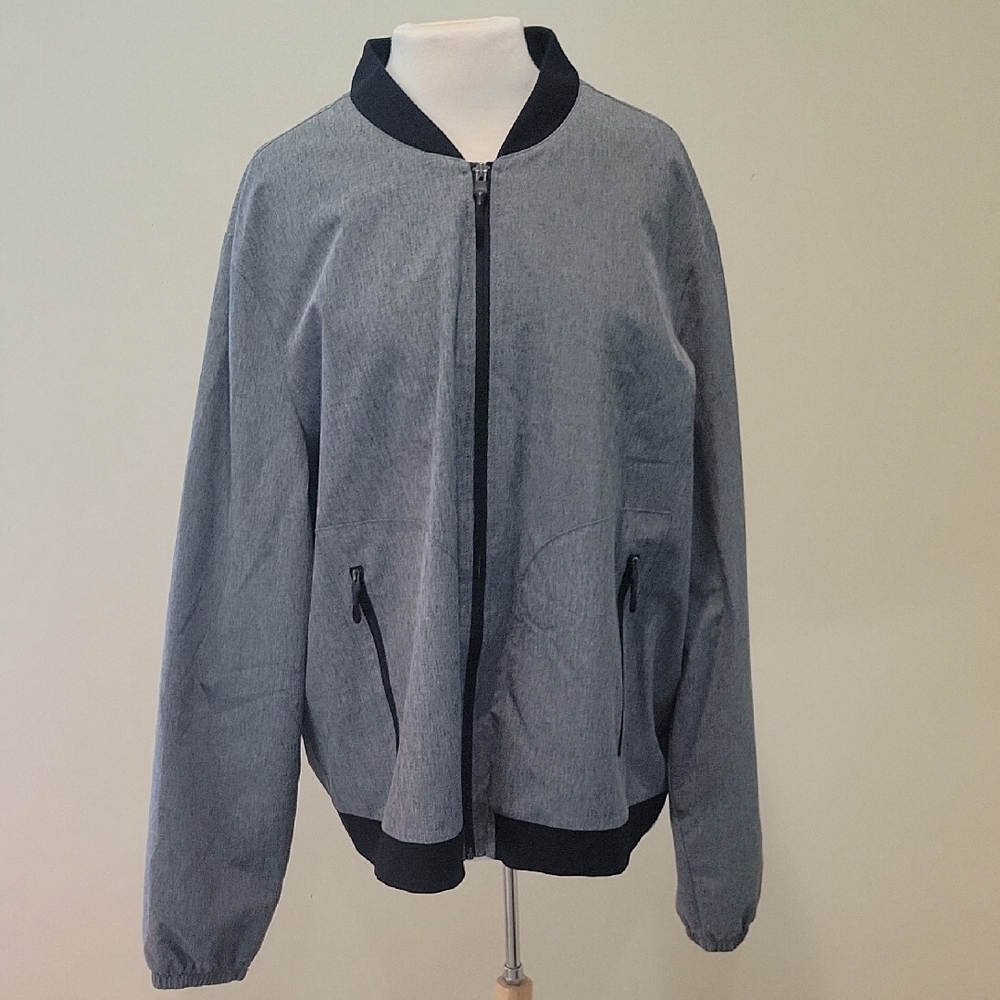 Marc Anthony Charcoal Bomber Jacket